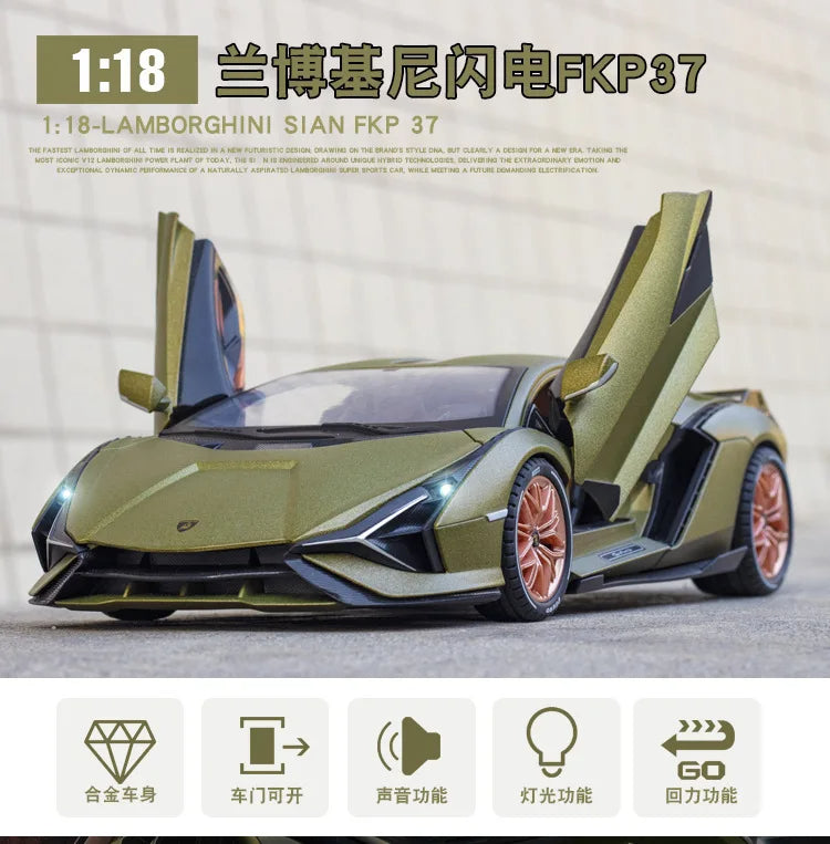 Lamborghini Sian FKP 37 Diecast