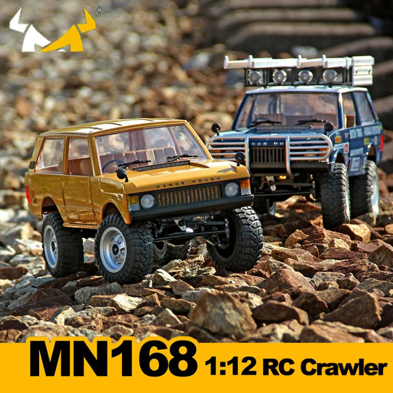 Land Rover Defender MN168 RC Car Crawler – 1:12 Scale 2.4G 4WD Off-Road Truck
