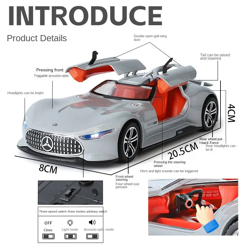 Mercedes Benz AMG Vision GT Diecast Vehicle