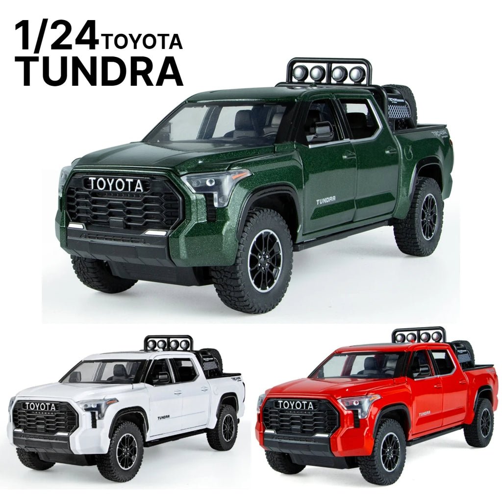 Toyota Tundra TRD Off-Road 4×4 1:24 Scale Diecast Black