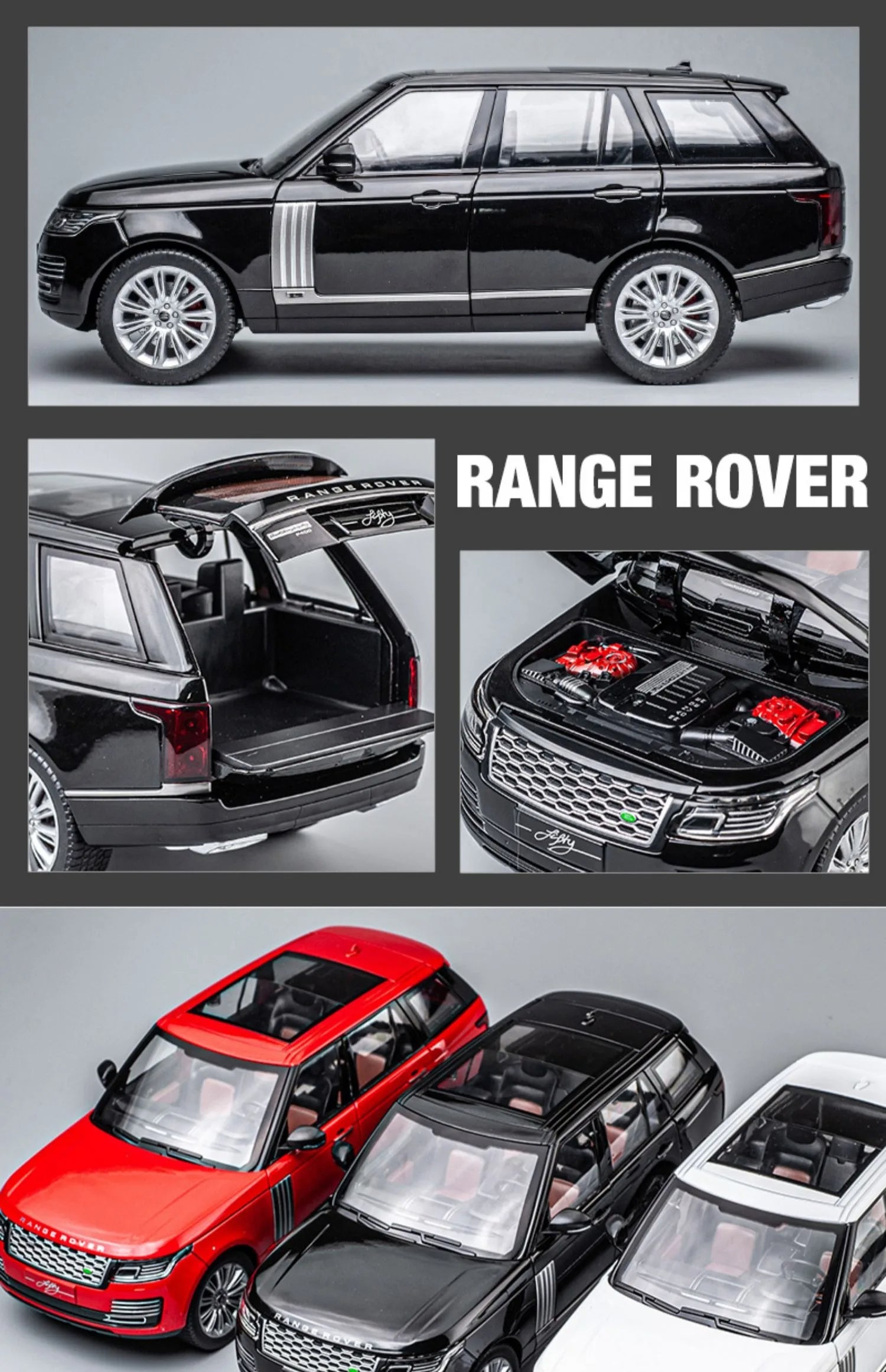 50th Anniversary Range Rover Vogue Model Car