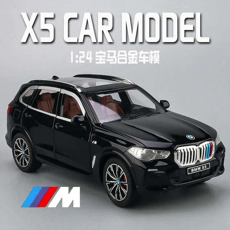 BMW X5 SUV Alloy Model Car with Sound and Lights