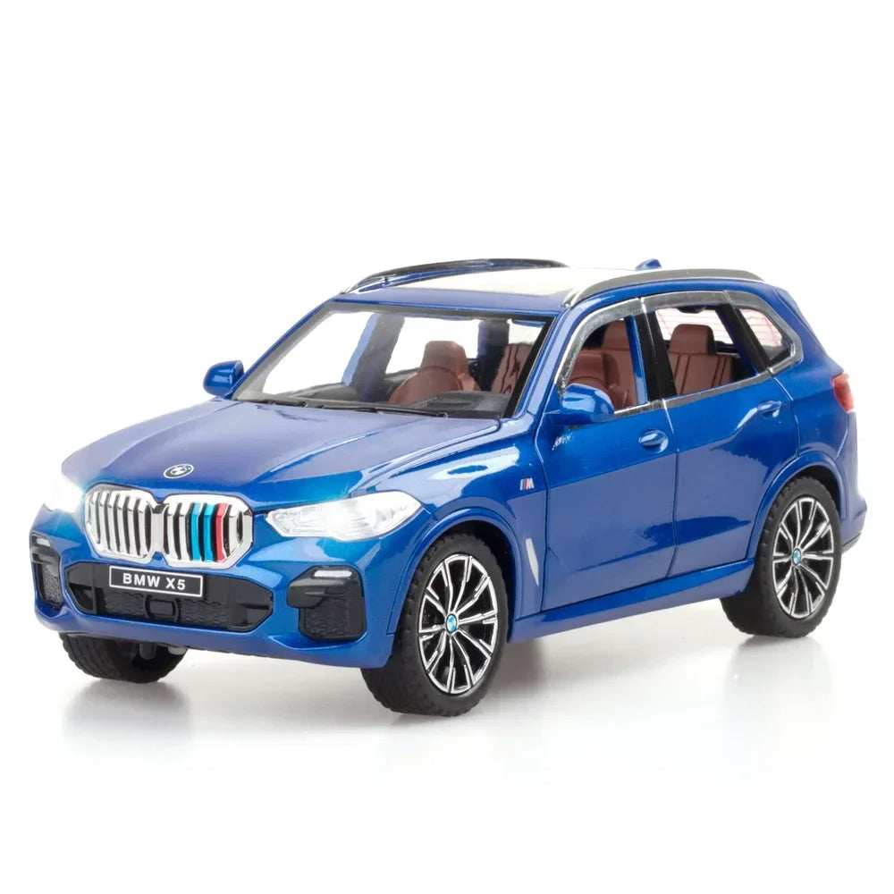 BMW X5 SUV Alloy Model Car with Sound and Lights
