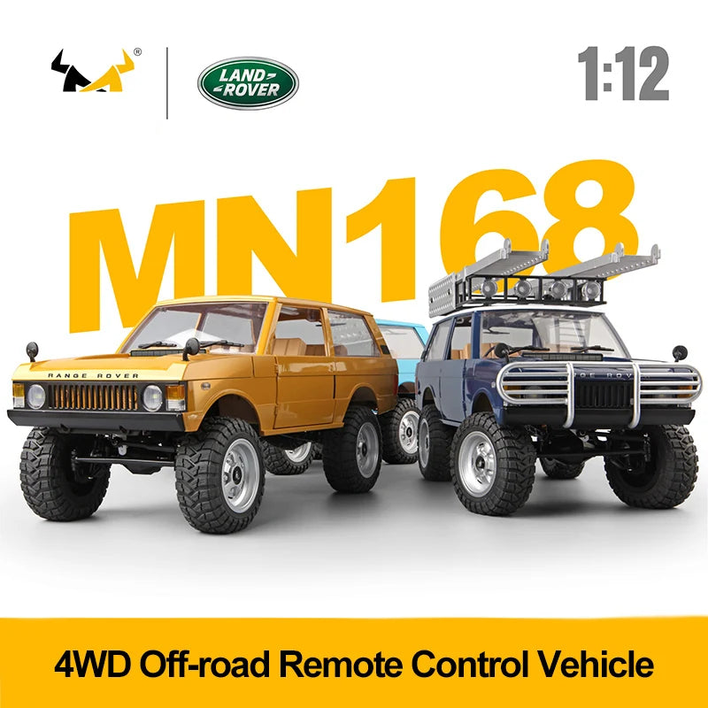 Land Rover Defender MN168 RC Car Crawler – 1:12 Scale 2.4G 4WD Off-Road Truck